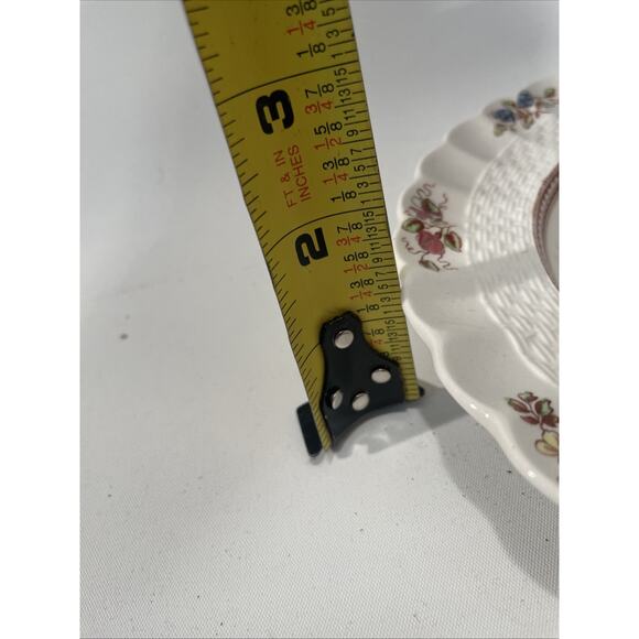 Set of 6 Vintage Copeland Spode Rosalie Rim Rimmed Soup Bowls 7 3/4" Wide - Picture 5 of 7